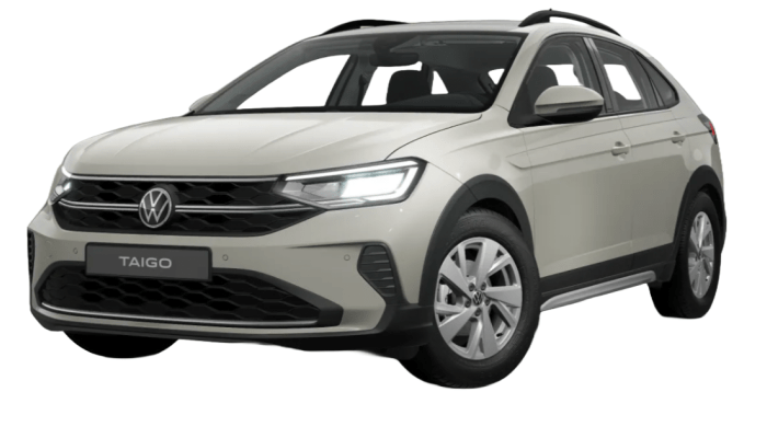 VW Taigo Life 1,0 l vorne